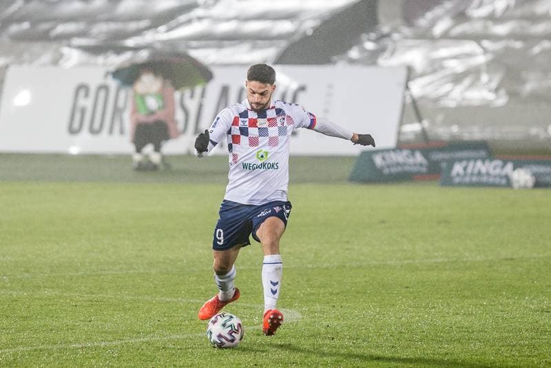 Football. PKO BP Ekstraklasa. Gornik Zabrze - Pogon Szczecin. 27.11.2020