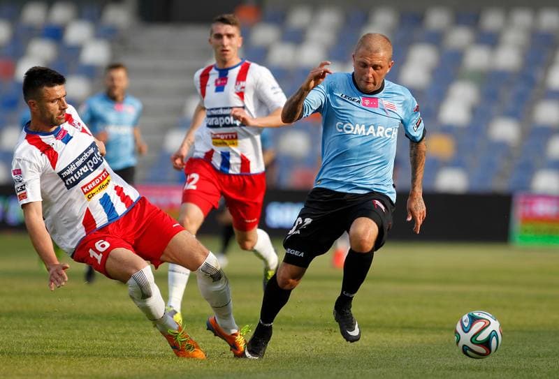 Football. T-Mobile Ekstraklasa. Podbeskidzie Bielsko Biala - Cracovia Krakow. 29.05.2015