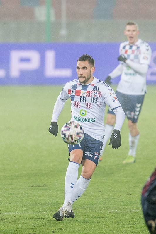 Football. PKO BP Ekstraklasa. Gornik Zabrze - Pogon Szczecin. 27.11.2020