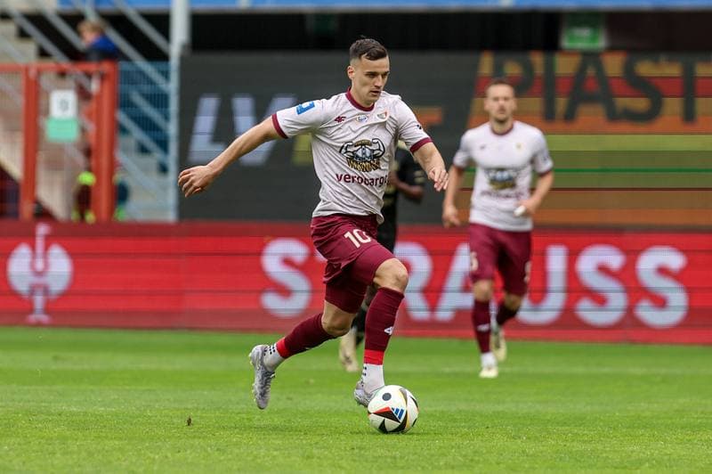 Football. PKO BP Ekstraklasa. Piast Gliwice - Radomiak Radom. 04.05.2025