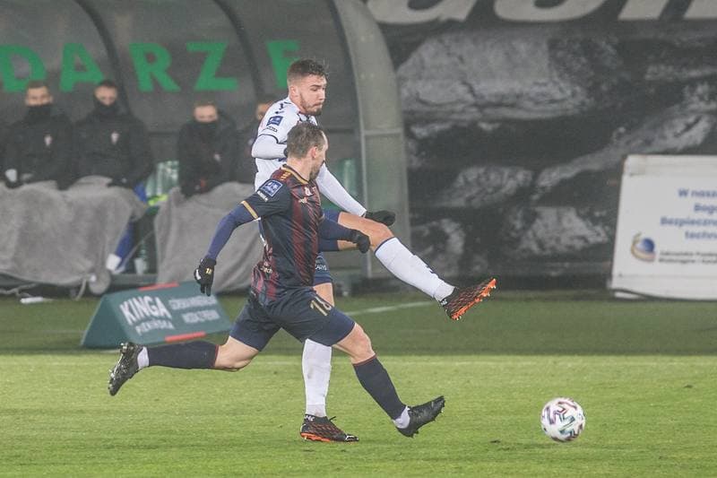 Football. PKO BP Ekstraklasa. Gornik Zabrze - Pogon Szczecin. 27.11.2020