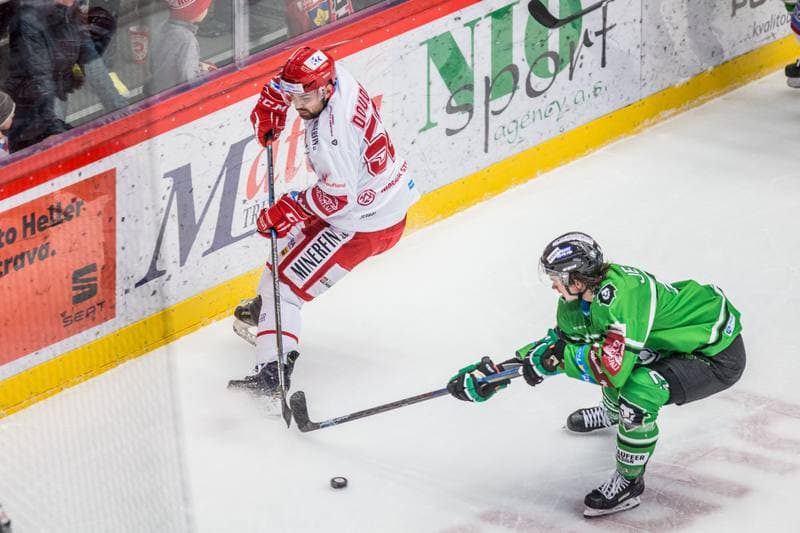 Ice Hockey. Tipsport Extraliga. Ocelari Trinec - BK Mlada Boleslav. 12.02.2020