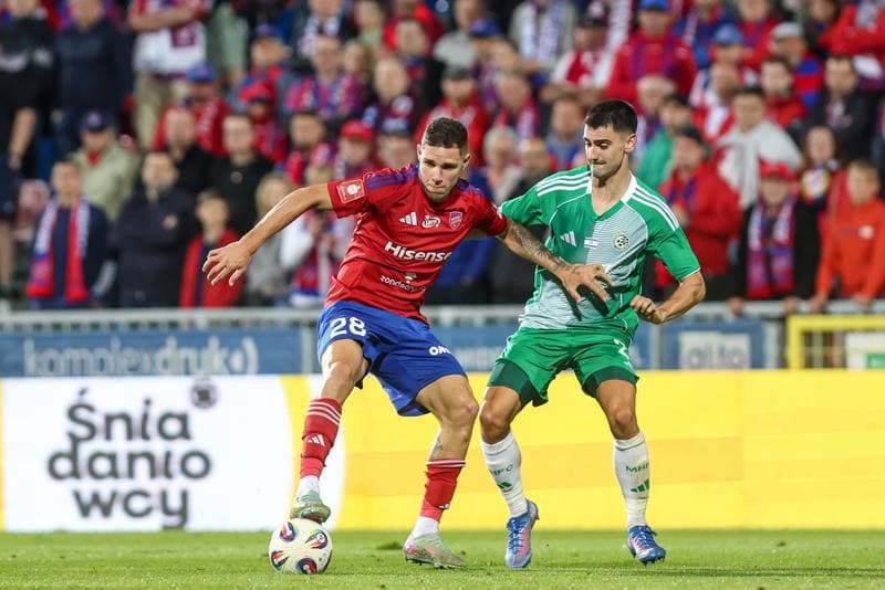 Football. UEFA Conference League. Rakow Czestochowa - Maccabi Haifa. 07.08.2025