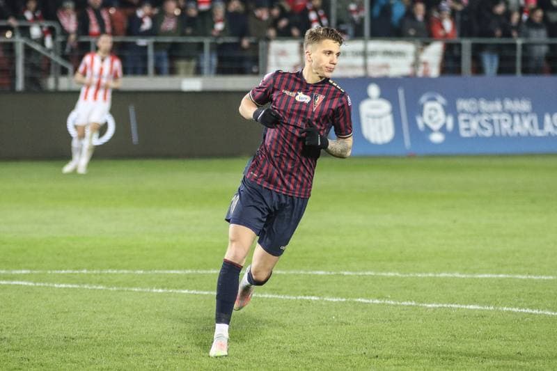 Football. PKO BP Ekstraklasa. Cracovia - Pogon Szczecin. 12.03.2022
