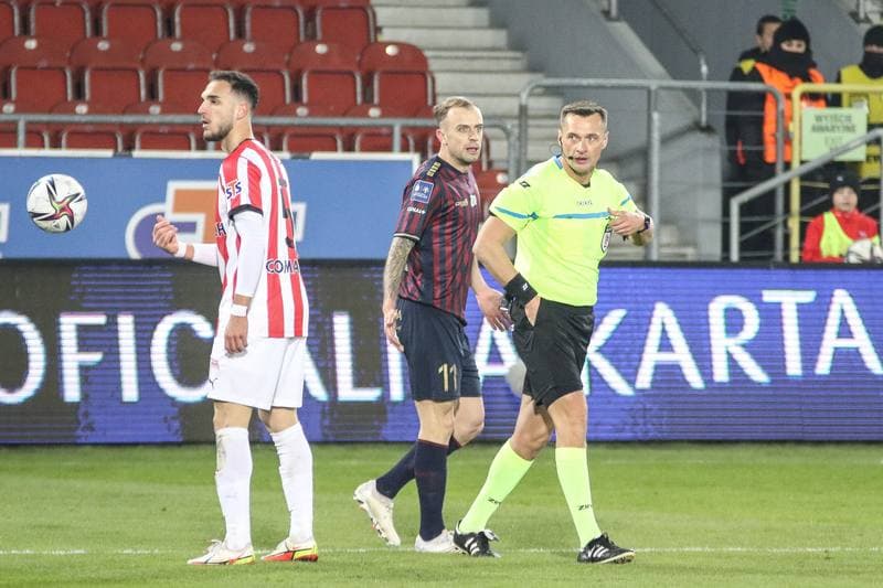 Football. PKO BP Ekstraklasa. Cracovia - Pogon Szczecin. 12.03.2022