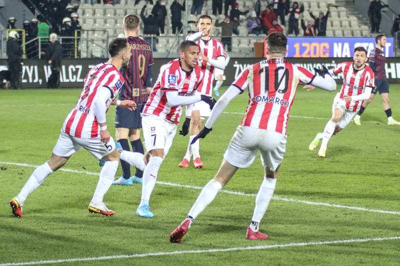 Football. PKO BP Ekstraklasa. Cracovia - Pogon Szczecin. 12.03.2022
