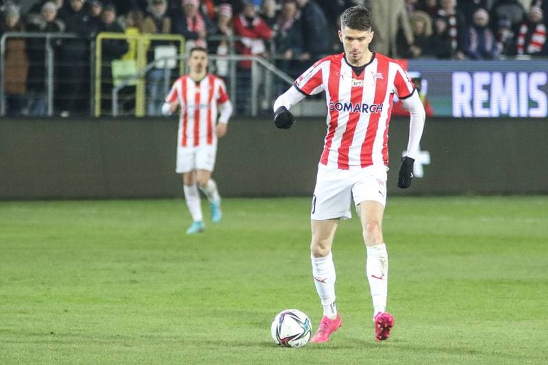 Football. PKO BP Ekstraklasa. Cracovia - Pogon Szczecin. 12.03.2022