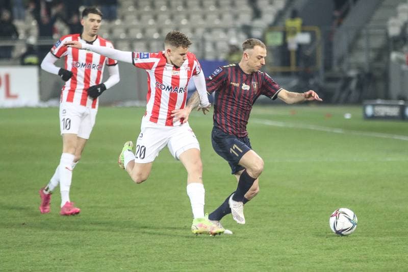 Football. PKO BP Ekstraklasa. Cracovia - Pogon Szczecin. 12.03.2022