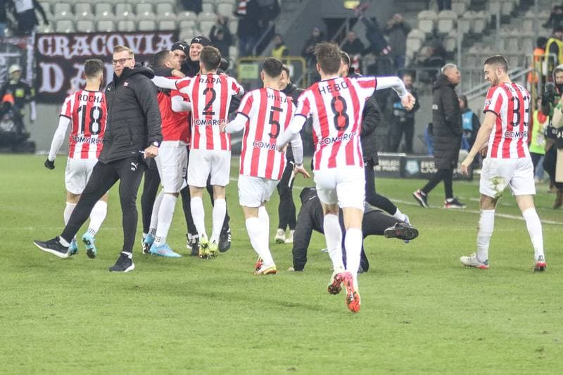 Football. PKO BP Ekstraklasa. Cracovia - Pogon Szczecin. 12.03.2022