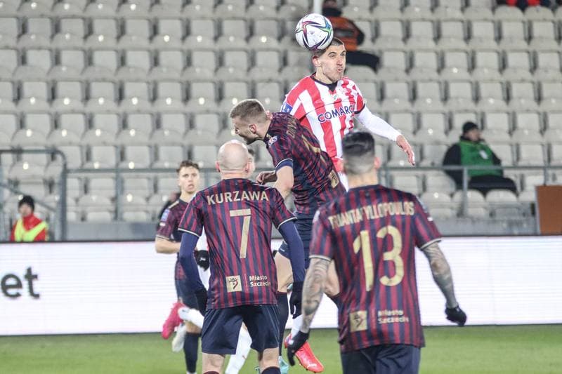 Football. PKO BP Ekstraklasa. Cracovia - Pogon Szczecin. 12.03.2022