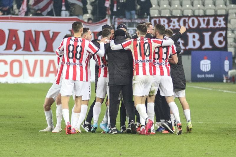 Football. PKO BP Ekstraklasa. Cracovia - Pogon Szczecin. 12.03.2022