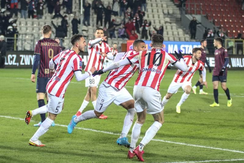 Football. PKO BP Ekstraklasa. Cracovia - Pogon Szczecin. 12.03.2022
