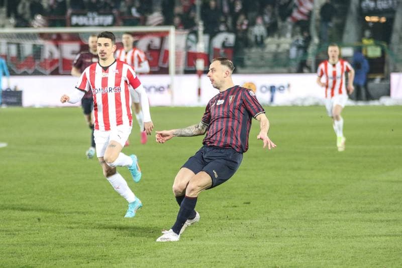 Football. PKO BP Ekstraklasa. Cracovia - Pogon Szczecin. 12.03.2022
