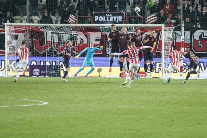 Football. PKO BP Ekstraklasa. Cracovia - Pogon Szczecin. 12.03.2022
