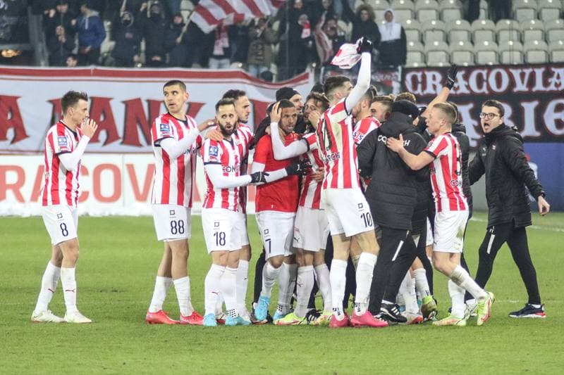 Football. PKO BP Ekstraklasa. Cracovia - Pogon Szczecin. 12.03.2022