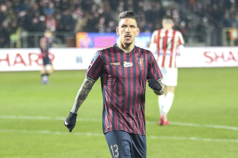 Football. PKO BP Ekstraklasa. Cracovia - Pogon Szczecin. 12.03.2022