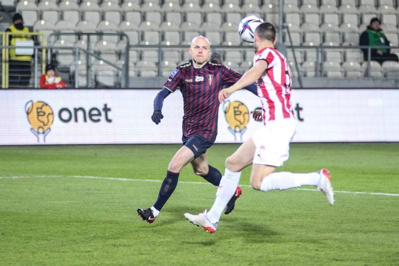 Football. PKO BP Ekstraklasa. Cracovia - Pogon Szczecin. 12.03.2022
