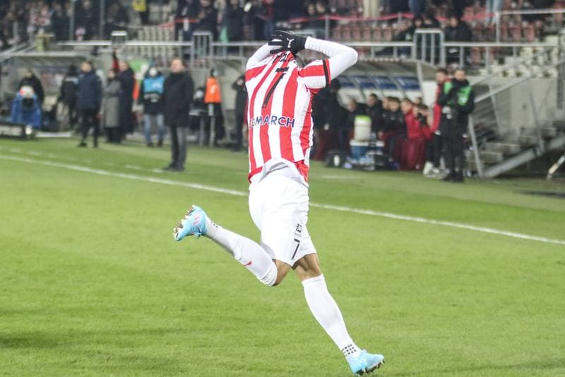 Football. PKO BP Ekstraklasa. Cracovia - Pogon Szczecin. 12.03.2022