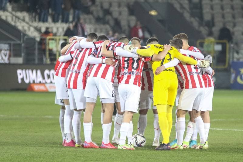 Football. PKO BP Ekstraklasa. Cracovia - Pogon Szczecin. 12.03.2022