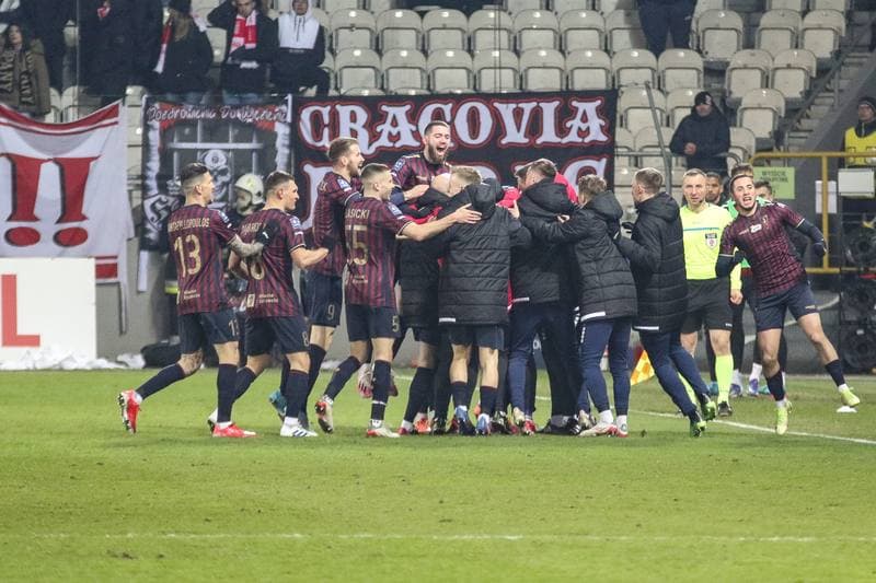 Football. PKO BP Ekstraklasa. Cracovia - Pogon Szczecin. 12.03.2022