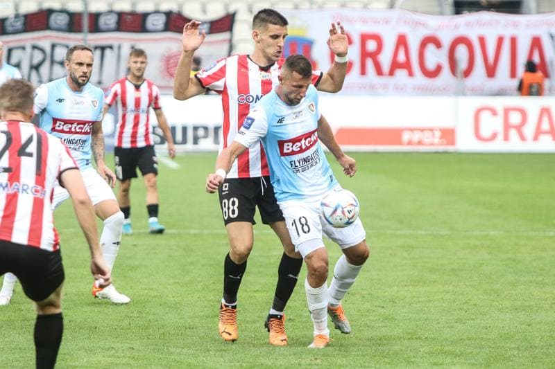 Football. PKO BP Ekstraklasa. Cracovia - Piast Gliwice. 27.07.2022