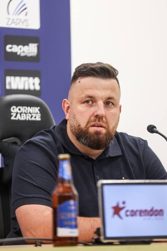 Football. Gornik Zabrze. Press Conference. 17.07.2025