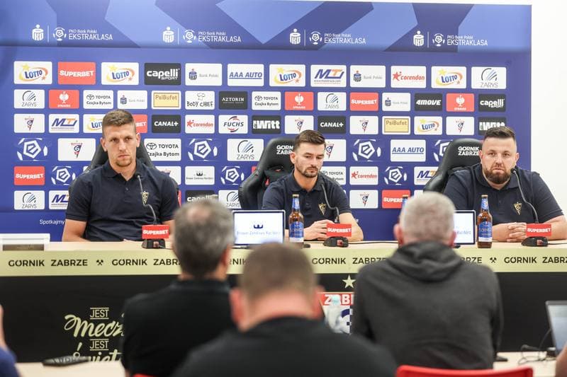 Football. Gornik Zabrze. Press Conference. 17.07.2025