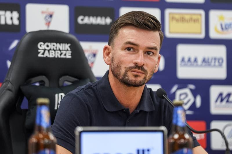 Football. Gornik Zabrze. Press Conference. 17.07.2025