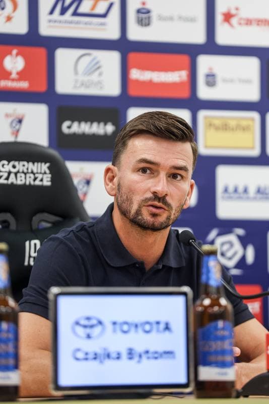 Football. Gornik Zabrze. Press Conference. 17.07.2025