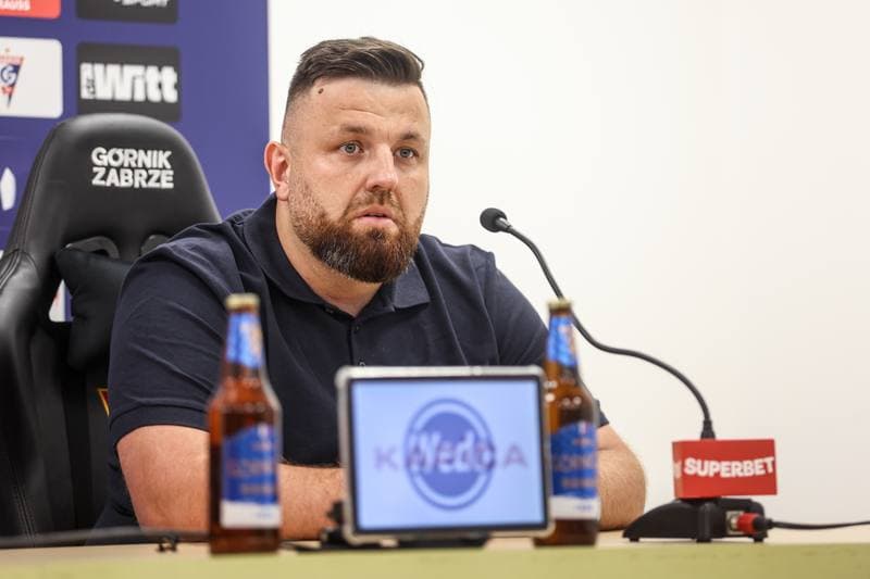 Football. Gornik Zabrze. Press Conference. 17.07.2025