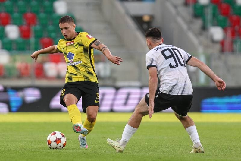 Football. Betclic I liga. Wieczysta Krakow - Znicz Pruszkow. 01.08.2025