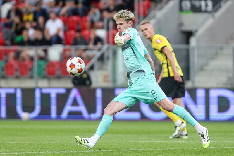 Football. Betclic I liga. Wieczysta Krakow - Znicz Pruszkow. 01.08.2025