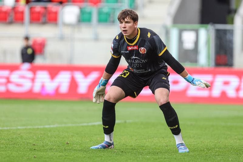 Football. Betclic I liga. Wieczysta Krakow - Znicz Pruszkow. 01.08.2025