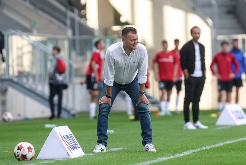 Football. Betclic I liga. Wieczysta Krakow - Znicz Pruszkow. 01.08.2025