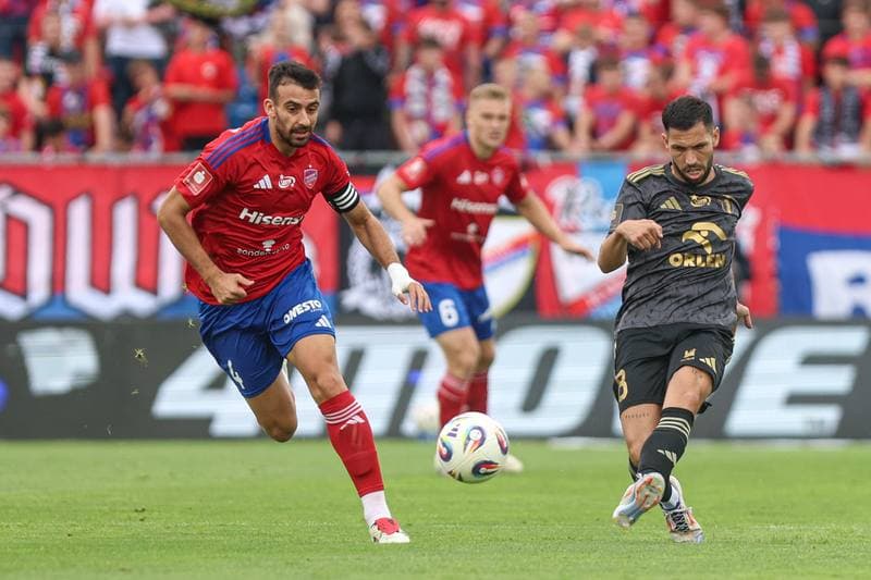 Football. PKO BP Ekstraklasa. Rakow Czestochowa - Wisla Plock. 27.07.2025