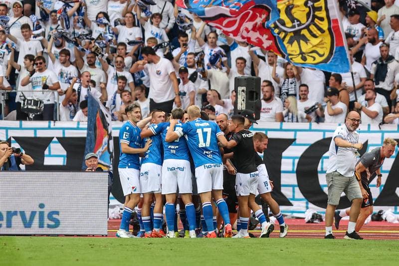 Football. Europa League. Banik Ostrava - Legia Warsaw. 24.07.2025