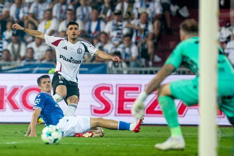 Football. Europa League. Banik Ostrava - Legia Warsaw. 24.07.2025
