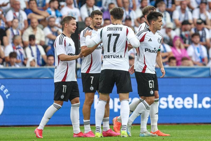 Football. Europa League. Banik Ostrava - Legia Warsaw. 24.07.2025