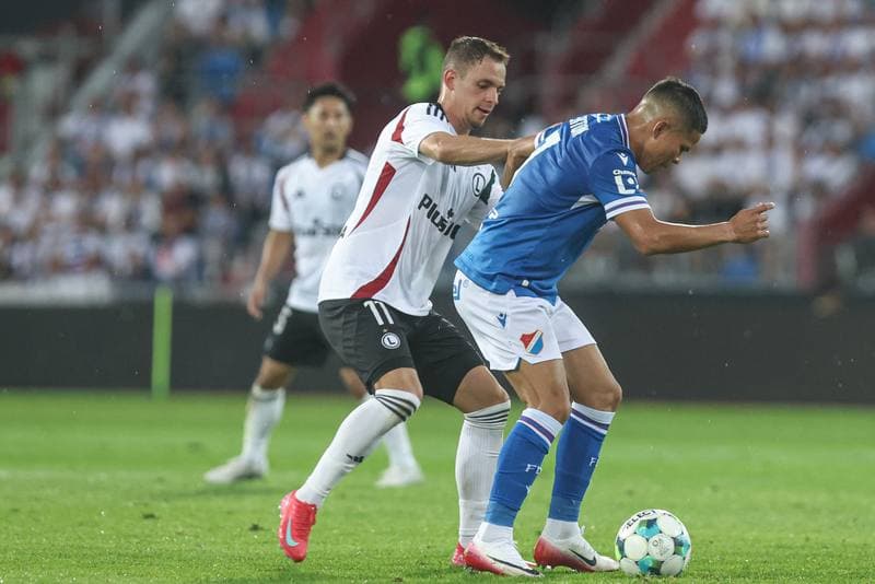 Football. Europa League. Banik Ostrava - Legia Warsaw. 24.07.2025