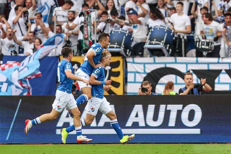 Football. Europa League. Banik Ostrava - Legia Warsaw. 24.07.2025