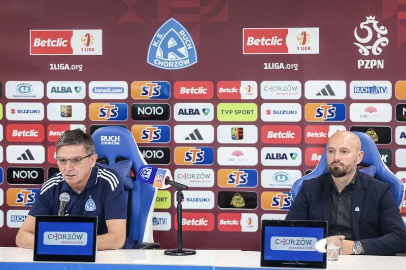 Football. Ruch Chorzow. Press Conference. 07.08.2025