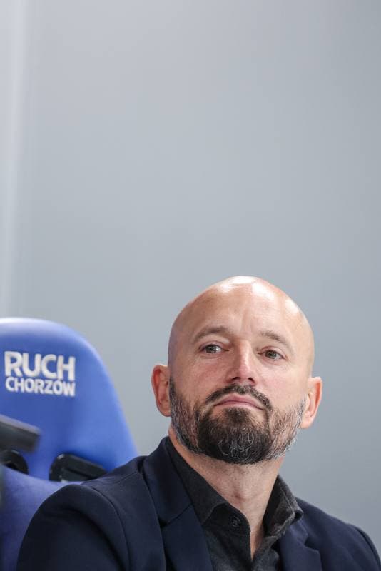 Football. Ruch Chorzow. Press Conference. 07.08.2025