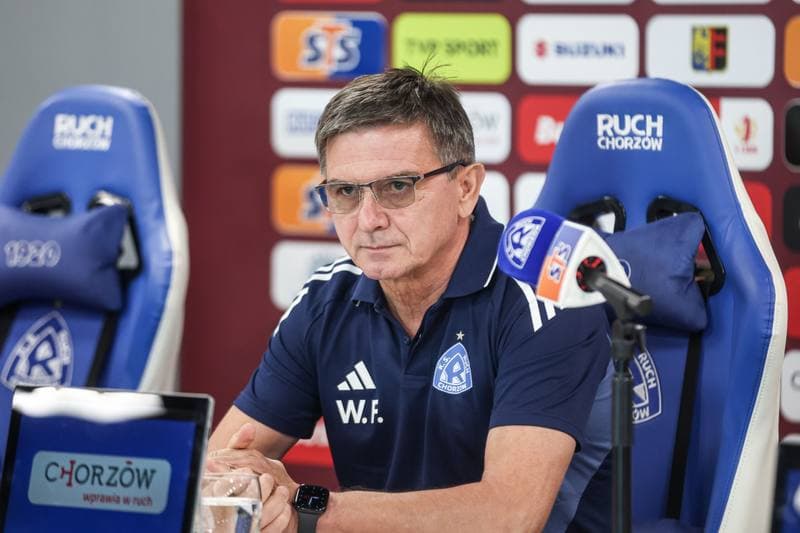 Football. Ruch Chorzow. Press Conference. 07.08.2025