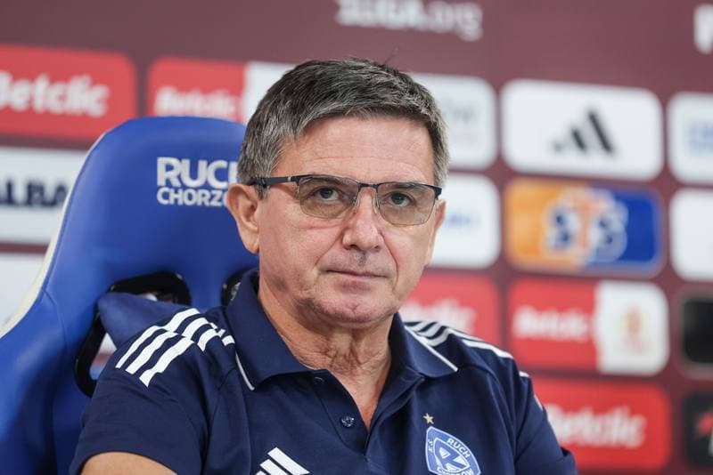 Football. Ruch Chorzow. Press Conference. 07.08.2025