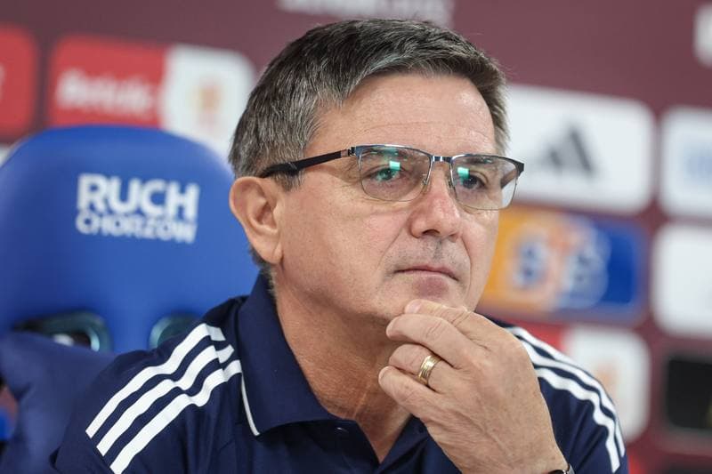 Football. Ruch Chorzow. Press Conference. 07.08.2025