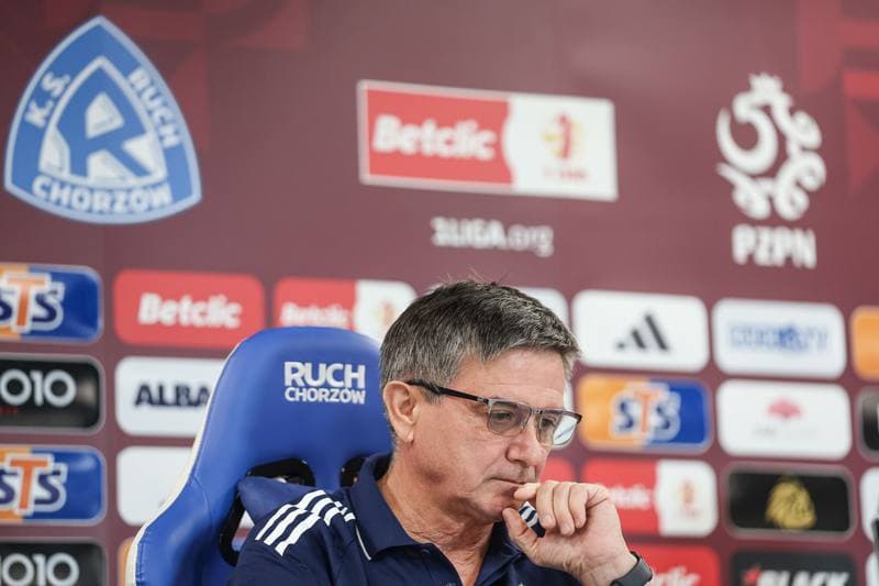 Football. Ruch Chorzow. Press Conference. 07.08.2025