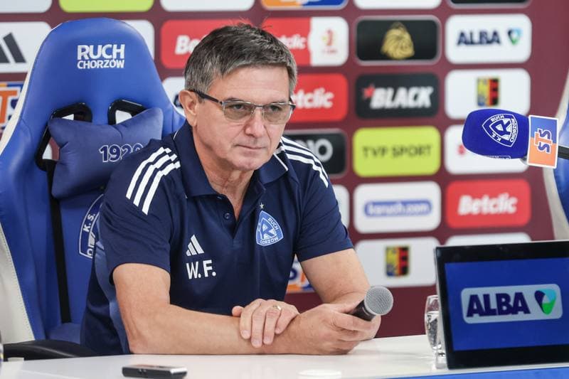 Football. Ruch Chorzow. Press Conference. 07.08.2025