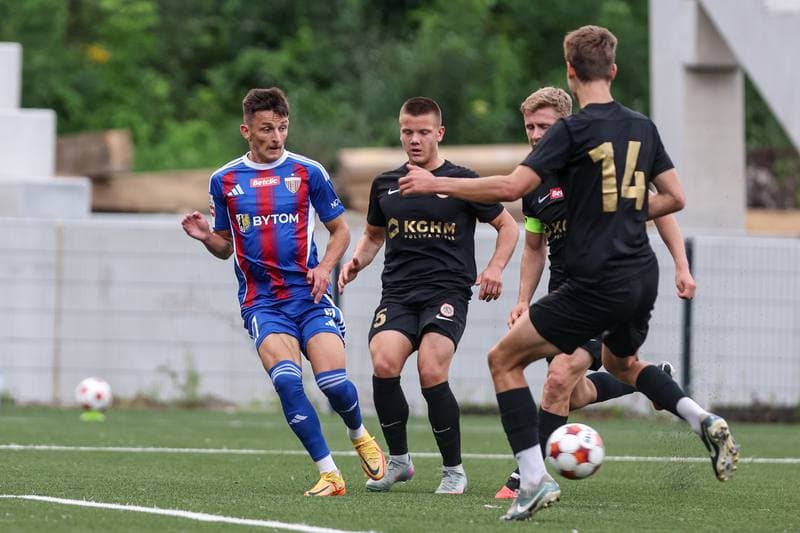 Football. Puchar Polski. Polonia Bytom - Zaglebie II Lubin. 05.08.2025