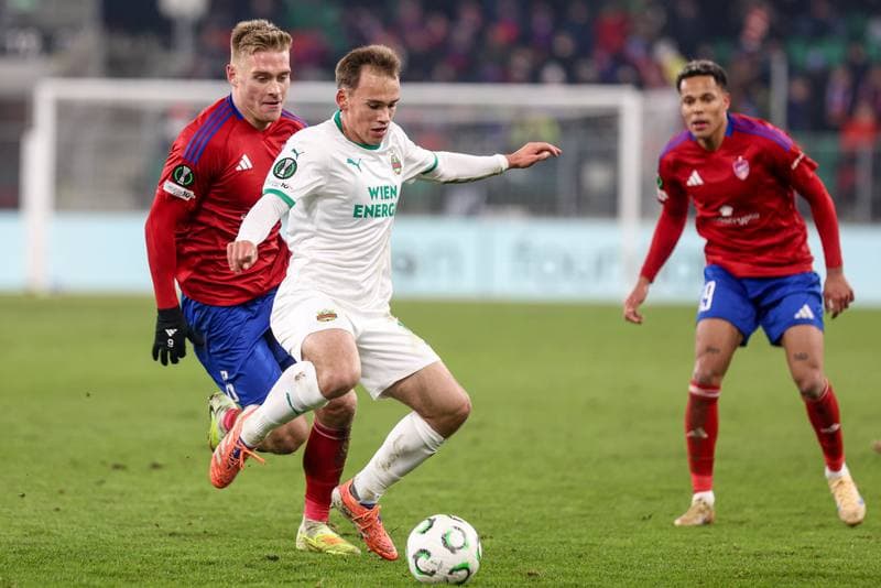 Football. UEFA Conference League. Rakow Czestochowa - Rapid Wien. 27.10.2025