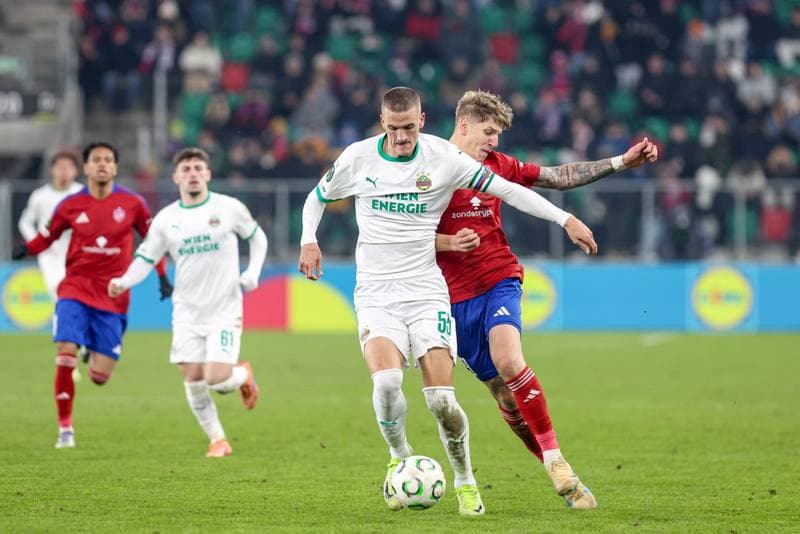 Football. UEFA Conference League. Rakow Czestochowa - Rapid Wien. 27.10.2025